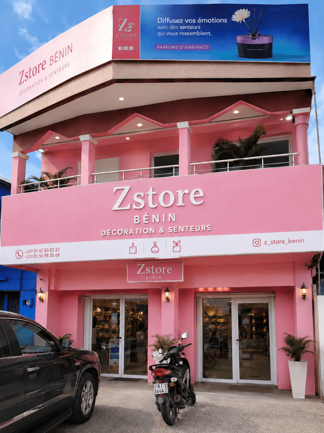 La boutique Zstore Bénin à Cotonou